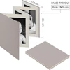 Nuotraukų rėmelis Deknudt Leporello pilka 8x13x18 linas, 8 nuotraukos A66DC7 8PH