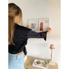 Nuotraukų rėmelis Deknudt S66KF1 P1 30x45 Mediena balta w. Passepartout