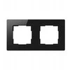 Avatto 2 Socket TS20 light switch frame (juodas)