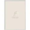 Ramka Focus Lily Baltas 21x29,7 (A4) Acrylic glass