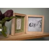 Home Styling Collection Petit Artichaut dvigubas spaudinys ir nuotraukų rėmelis – lapai