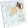 Nuotraukų rėmelis Langelis KUKARTKA Box Moments RM-054 Gimtadienis 40