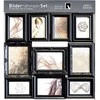 Nuotraukų rėmelis Nielsen Design Nielsen 10er ornamentų rinkinys juoda derva 8999325