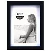 Nuotraukų rėmelis Nielsen Design Nielsen Aura juoda 18x24 Mediena su įsk. Passepartout 1134000