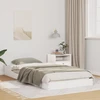 Lova Lovos rėmas Balta 100 x 210 cm Kietos pušies mediena
