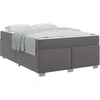 Lovos rėmas Pilka 160 x 200 cm PVC