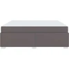 Lovos rėmas Pilka 180 x 200 cm PVC