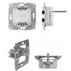 Karlik Elektrotechnik 0-0-IRSO-1 ICON Universalus vienas apvalus rėmas - stiklo efektas (rėmas: baltas dugnas: baltas) 0-0-IRSO-1