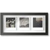Nuotraukų rėmelis Ramka Polaroid Studio Photo Frame Triptych - juoda