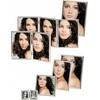 Nuotraukų rėmelis Ramka Walther Chloe sidabrinis 3x13x18 Portrait Triple Frame WD338S