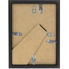 Nuotraukų rėmelis Ramka ZEP ZEP Malmo juodas 10x15/15x20 Holz mit Passepartout V4568B