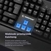 Klaviatūra Mėlyna Rampage Umbra KB-R86 Mėlyna Switch juoda
