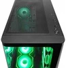 Rampage Loopy kompiuterio korpusas akvariumui, 7 ventiliatoriai, ARGB, „Infinity Hub“, juodas