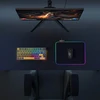Rampage BLITZ Kilimėlis žaidimams RGB LED 252x328x3 mm juoda