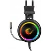 Rampage STORMY Juodas 7.1 USB erdvinio garso ausinės su mikrofonu