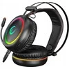 Rampage STORMY Juodas 7.1 USB erdvinio garso ausinės su mikrofonu