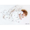 Rankšluostis LullaLove Muślinowa pieluszka/myjka niemowlęca, bambusowa - jagódki (LLV08848)