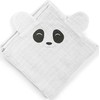 Rankšluostis Nuuroo nuuroo - 2 pieluszki PANDA Baltas 70 x 70 cm