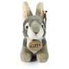 Rappa Eco-Friendly Pliušinis žaislas - pilkas triušis, 16 cm