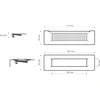Pulsar RAPS-G Šepetys RWA-G/RW-G/RWDA-G tipo RACK spintelėms