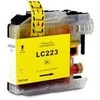 Rašalo Kasetė - Actis KB-223Y Suderinama su Brother LC223Y Geltona