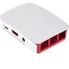 Raspberry Pi 4 oficiali dėžutė - raudonai balta