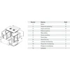 Securitynet CCSW-0604-06U Sieninė spintelė 6U 600x450