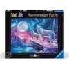 Ravensburger Dėlionė 500 vnt. - Vilkai šiaurės pašvaistėje