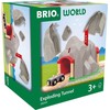 Ravensburger Traukinio tunelis su sprogimu Brio