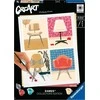 Piešimo pagal skaičius rinkinys CreArt Ravensburger 20153 Take a Seat