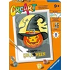 Dėlionė Piešimo pagal skaičius rinkinys CreArt Ravensburger 23712 Happy Halloween