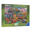 Ravensburger Dėlionė 1000 vnt. - Apleistas pramogų parkas