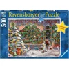 Ravensburger Dėlionė 500 vnt. - Kalėdinė parduotuvė