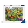 Ravensburger Dėlionė 1000 vnt. - Spalvotos avys