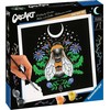 Ravensburger „CreArt Pixie Cold Edition“ bičių spalvinimo puslapis
