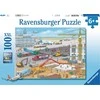 Ravensburger Dėlionė 100 vnt. - Statybos oro uoste