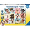 Ravensburger Dėlionė 100 vnt. - Linksmi šuniukai