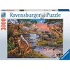 Ravensburger Dėlionė 3000 vnt. - Gyvūnų karalystė