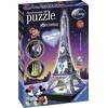 3D galvosūkis Disney Eifelio bokštas su šviesa - RAVENSBURGER 3D dėlionė