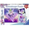 RAVENSBURGER dėlionė Ponys 3x49vnt, 08027