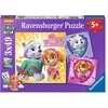 Ravensburger Dėlionė 3x49 vnt. - Šunyčiai patruliai