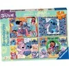 Ravensburger Dėlionė 4x100vnt. - Disney Stičas