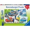 Ravensburger Dėlionė 3x49 vnt. - Policija