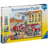Ravensburger Dėlionė 100 vnt. - Ugniagesiai