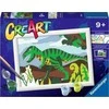 Tapymas pagal skaičius Roaming Dinosaur 23561 Ravensburger