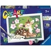Tapymas pagal skaičius Floral Fawn 20178 Ravensburger