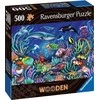Ravensburger Medinė dėlionė 500 vnt. - Spalvingas jūros pasaulis