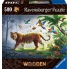 Ravensburger Medinė dėlionė 500 vnt. - Tigras