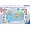 Dėlionė Ravensburger – galvosūkių politinis pasaulio žemėlapis 1000p (12000664)
