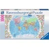 Ravensburger - Dėlionė Politinis pasaulio žemėlapis 1000p (12000664)